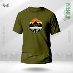 Adventure Mountain Graphic T-Shirt | Premium Cotton | Unisex Round Neck