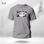 Anime t-shirt premium cotton unisex round neck short sleeve baju tshirt men & women