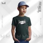 Anime Kids graphic t-shirt premium cotton unisex round neck short sleeve baju budak boys & girls
