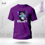 Bad Monkey Graphic T-Shirt Made With Premium Cotton Unisex Round Neck Short Sleeve