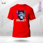 Bad Monkey Graphic T-Shirt Made With Premium Cotton Unisex Round Neck Short Sleeve