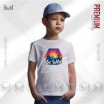 Be Wild Kids Graphic T-Shirt – Fun Adventure Design | Premium Cotton | Unisex Round Neck | Short Sleeve | Comfortable Casual Wear for Boys & Girls