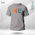 Chill Graphic T-Shirt | Premium Cotton | Unisex Round Neck Short Sleeve