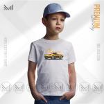 Classic Car Kids Graphic T-Shirt – Retro Automobile Print in Premium Cotton | Unisex Round Neck | Short Sleeve