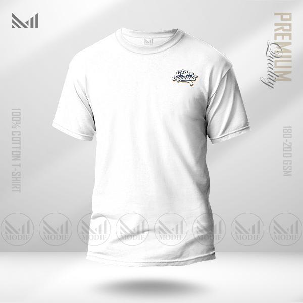 Coffee Addicted Classic Tee | Premium Cotton | Unisex Round Neck | Short Sleeve