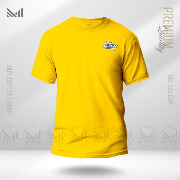 Coffee Addicted Classic Tee | Premium Cotton | Unisex Round Neck | Short Sleeve