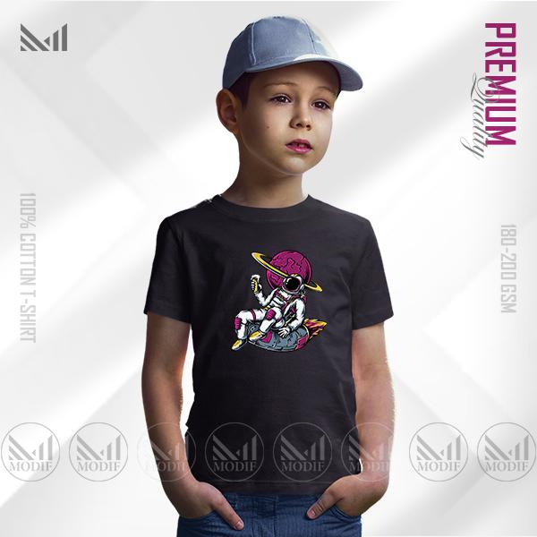 Cool Astronaut Kids Graphic black-1