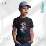 Crazy Robo Kids Graphic T-Shirt – Fun Robot Artwork | Premium Cotton | Unisex Round Neck | Short Sleeve