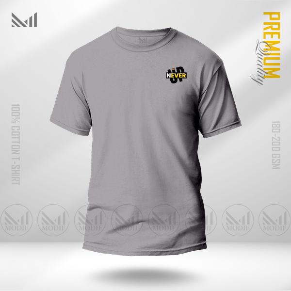 Drops classic men & women t-shirt premium cotton unisex round neck short sleeve