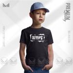 Drops kids graphic tshirt premium cotton unisex round neck short sleeve baju budak boys & girls