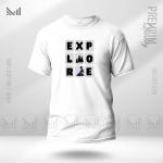 Explore Graphic T-Shirt – Adventure Inspired Design Made with Premium Cotton | Unisex Round Neck | Short Sleeve