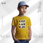 Explore Kids Graphic T-Shirt – Adventure Inspired Design in Premium Cotton | Unisex Round Neck | Short Sleeve