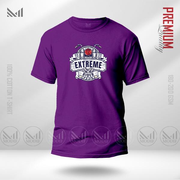 Extreme Rider Graphic T-Shirt – Bold Adventure Streetwear Design | Premium Cotton | Unisex Round Neck | Short Sleeve