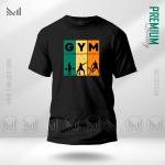 Gym Sports Graphic T-Shirt | Premium Cotton | Unisex Round Neck Short Sleeve
