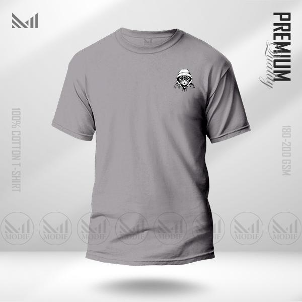 Hacker Cat Classic T-Shirt Made With Premium Cotton Unisex Round Neck Short Sleeve