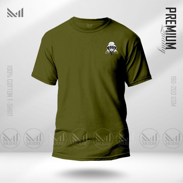 Hacker Cat Classic T-Shirt Made With Premium Cotton Unisex Round Neck Short Sleeve