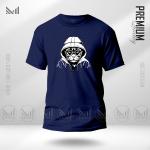 Hacker Cat Graphic T-Shirt Made With Premium Cotton Unisex Round Neck Short Sleeve