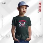 Just Move Kids Graphic T-Shirt Made With Premium Cotton Unisex Round Neck Short Sleeve