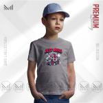 Just Move Kids Graphic T-Shirt Made With Premium Cotton Unisex Round Neck Short Sleeve