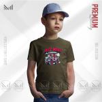 Just Move Kids Graphic T-Shirt Made With Premium Cotton Unisex Round Neck Short Sleeve