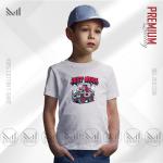 Just Move Kids Graphic T-Shirt Made With Premium Cotton Unisex Round Neck Short Sleeve