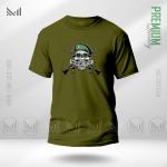 Military Style Graphic T-Shirt | Premium Cotton | Unisex | Round Neck