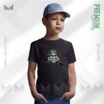 Military Style Kids Graphic Tee | Premium Cotton | Unisex Round Neck | Short Sleeve