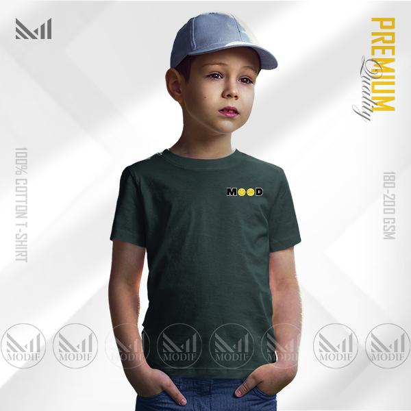 Mood Kids Classic T-Shirt | Premium Cotton | Unisex Round Neck | Short Sleeve