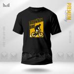 Mountain Bike Graphic T-Shirt – Adventure Cycling Artwork in Premium Cotton | Unisex Round Neck | Short Sleeve