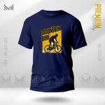 Mountain Bike Graphic T-Shirt – Adventure Cycling Artwork in Premium Cotton | Unisex Round Neck | Short Sleeve