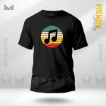 Music Graphic T-Shirt – Creative Sound Inspired Artwork | Premium Cotton | Unisex Round Neck | Short Sleeve