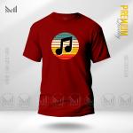 Music Graphic T-Shirt – Creative Sound Inspired Artwork | Premium Cotton | Unisex Round Neck | Short Sleeve