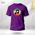 Music Graphic T-Shirt – Creative Sound Inspired Artwork | Premium Cotton | Unisex Round Neck | Short Sleeve