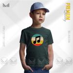Music Kids Graphic T-Shirt – Fun Sound Inspired Artwork | Premium Cotton | Unisex Round Neck | Short Sleeve
