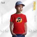 Music Kids Graphic T-Shirt – Fun Sound Inspired Artwork | Premium Cotton | Unisex Round Neck | Short Sleeve