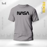 T-Shirt Grafik NASA Voyager Diperbuat Daripada Kapas Premium Leher Bulat Uniseks Lengan Pendek