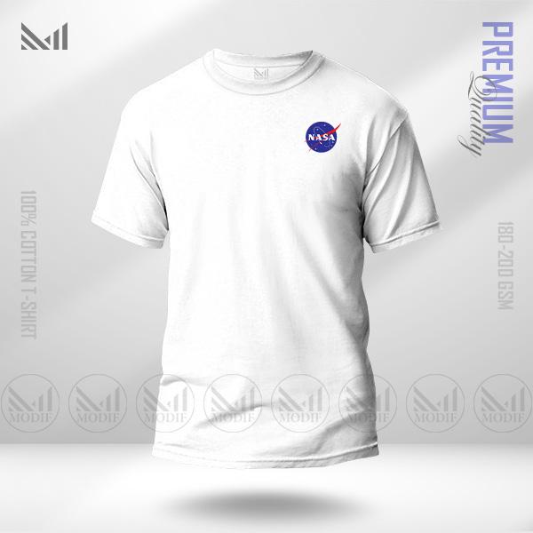 NASA Classic T-Shirt Made With Premium Cotton Unisex Round Neck Short Sleeve