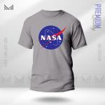 NASA Graphic T-Shirt Diperbuat Daripada Kapas Premium Uniseks Leher Bulat Lengan Pendek