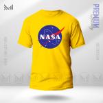 NASA Graphic T-Shirt Diperbuat Daripada Kapas Premium Uniseks Leher Bulat Lengan Pendek