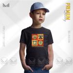 Nostalgia Kids Graphic T-Shirt – Retro-Inspired Artwork | Premium Cotton | Unisex Round Neck | Short Sleeve