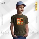 Nostalgia Kids Graphic T-Shirt – Retro-Inspired Artwork | Premium Cotton | Unisex Round Neck | Short Sleeve