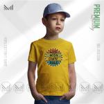 Own Rule Kids Graphic T-Shirt – Bold Statement Print | Premium Cotton Fabric | Unisex Round Neck | Short Sleeve | Comfortable Everyday Wear for Boys & Girls