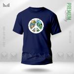 Peace Nature Graphic T-Shirt – Artistic Nature Inspired Artwork | Premium Cotton | Unisex Round Neck | Short Sleeve