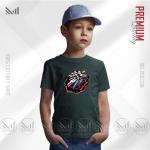 Racing Car Kids Graphic T-Shirt – Cool Motorsport Design | Premium Cotton | Unisex Round Neck | Short Sleeve | Comfortable Casual Wear for Boys & Girls