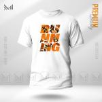 Running Graphic T-Shirt – Dynamic Sport Inspired Print | Premium Cotton | Unisex Round Neck | Short Sleeve | Casual Active Style