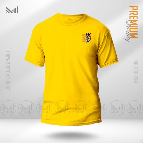 Savage tiger classic tshirt premium cotton unisex round neck short sleeve men & women tshirt
