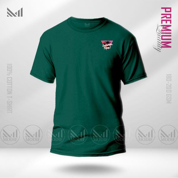 Summer Time Classic T-Shirt – Relaxed Seasonal Design | Premium Cotton | Unisex Round Neck | Short Sleeve | Lightweight Casual Wear