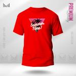 Summer Time Graphic T-Shirt – Vibrant Seasonal Print | Premium Cotton | Unisex Round Neck | Short Sleeve | Lightweight Casual Streetwear