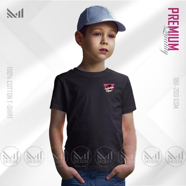 Summer Time Kids Classic T-Shirt – Premium Cotton | Unisex Round Neck | Short Sleeve | Lightweight Comfortable Casual Wear for Boys & Girls