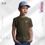 Summer Time Kids Classic T-Shirt – Premium Cotton | Unisex Round Neck | Short Sleeve | Lightweight Comfortable Casual Wear for Boys & Girls